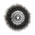 Wire Cup Brush Crimped Plain 125mmxm14 Bulk